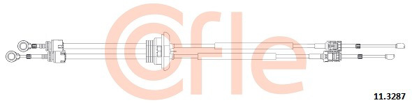 92.11.3287 COFLE Трос КПП