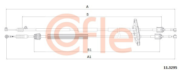 Трос кпп COFLE 92.11.3295