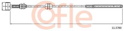 92.11.5760 COFLE Трос стояночного тормоза