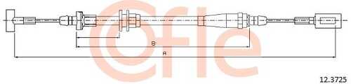 92.12.3725 COFLE Трос стояночного тормоза