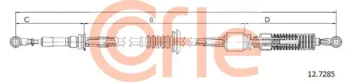 92.12.7285 COFLE Трос КПП