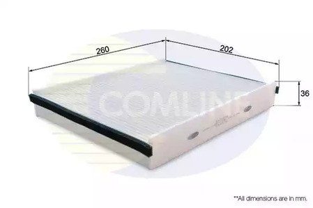 Фильтр салона COMLINE EKF375