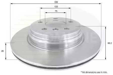 тормозные диски COMLINE ADC1777V