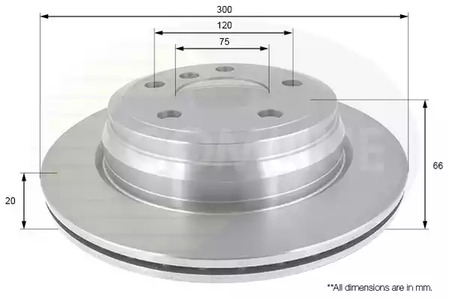 Тормозные диски COMLINE ADC1776V