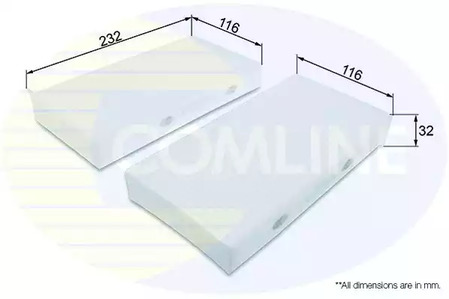 Фильтр салона COMLINE EKF379-2