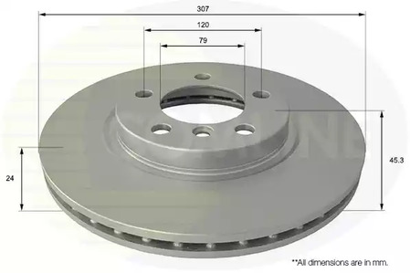 Тормозные диски COMLINE ADC1784V