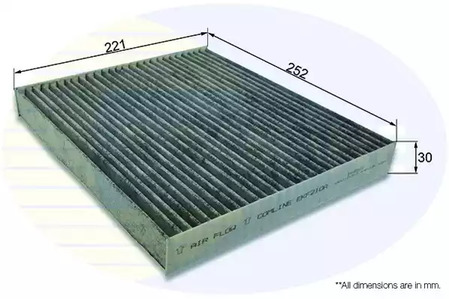 ФИЛЬТР САЛОНА УГОЛЬ COMLINE EKF210A