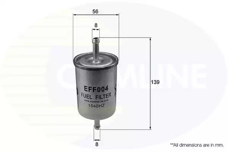 EFF004 COMLINE Фильтр топливный