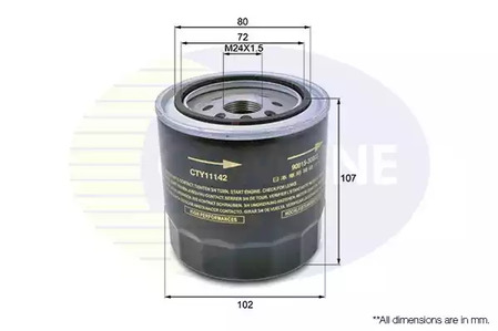 Масляный фильтр COMLINE CTY11142