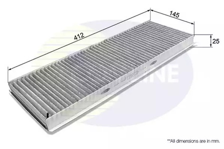 Фильтр салона COMLINE EKF166A