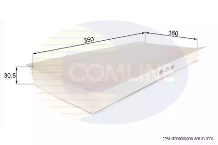 EKF113 COMLINE Фильтр салона