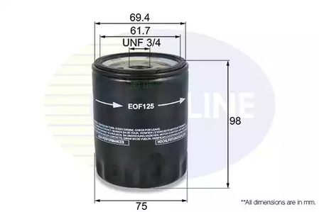 Масляный фильтр COMLINE EOF125