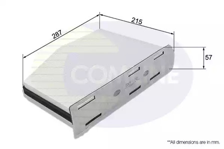 EKF118 COMLINE Фильтр салона