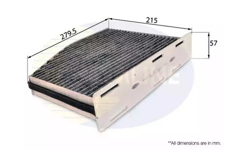 EKF118A COMLINE Фильтр салона