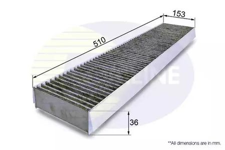 Фильтр салона COMLINE EKF155A