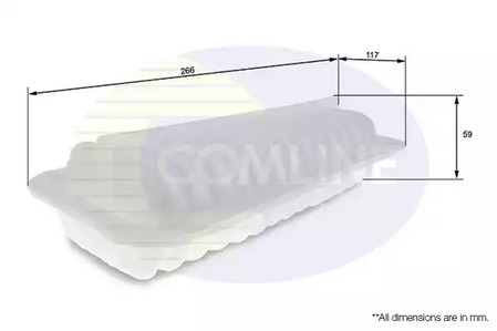 Фильтр воздушный COMLINE CTY12085
