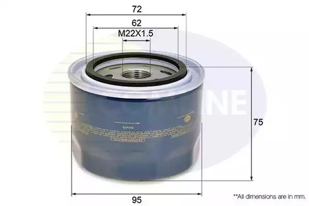 Масляный фильтр COMLINE EOF228