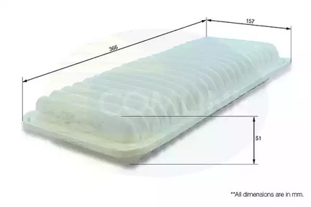Фильтр воздушный COMLINE CTY12189