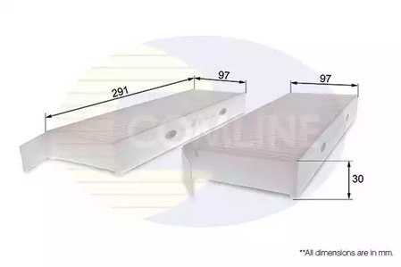 Фильтр салона COMLINE EKF170