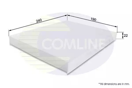 Фильтр салона COMLINE EKF151