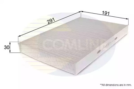 Фильтр воздух во внутренном пространстве COMLINE EKF271