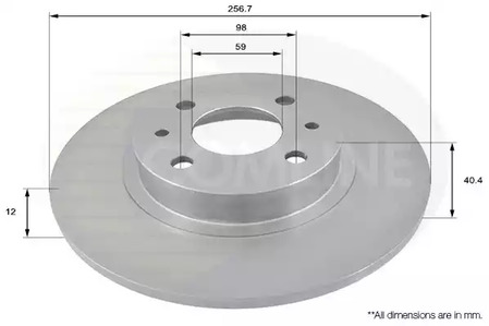 Тормозные диски COMLINE ADC1802