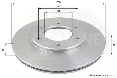 Тормозные диски COMLINE ADC0176V