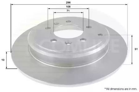 Тормозные диски COMLINE ADC1549