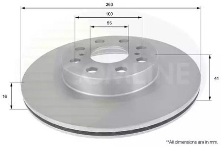 Тормозные диски COMLINE ADC01129V