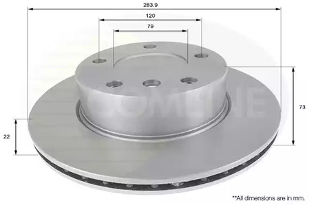 Тормозные диски COMLINE ADC1716V