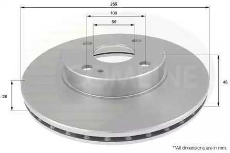 Тормозные диски COMLINE ADC0432V
