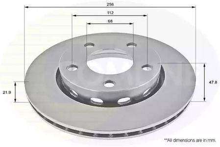 Тормозные диски COMLINE ADC1489V