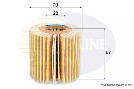 Масляный фильтр COMLINE EOF245