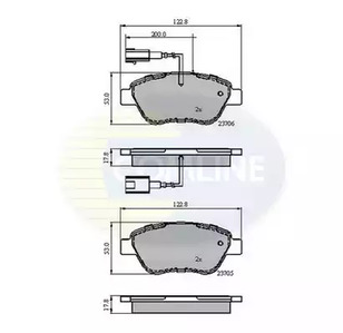 CBP12047 COMLINE Колодки тормозные дисковые