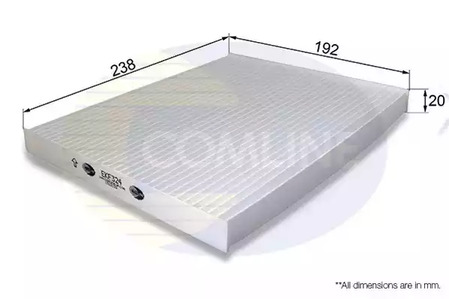 EKF324 COMLINE ФИЛЬТР САЛОНА