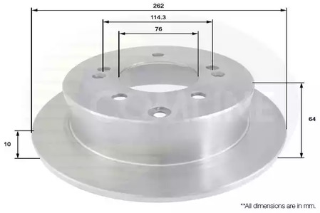 ADC2403 COMLINE Тормозные диски