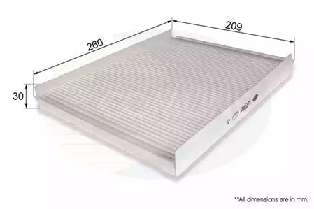 Фильтр салона COMLINE EKF329