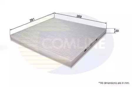 Салонный фильтр COMLINE EKF334