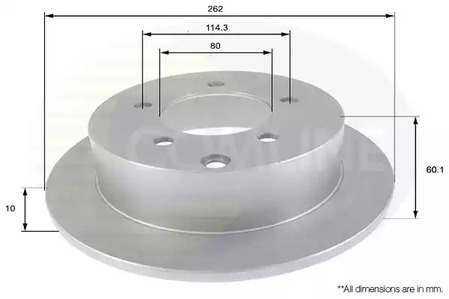 Тормозные диски COMLINE ADC0382