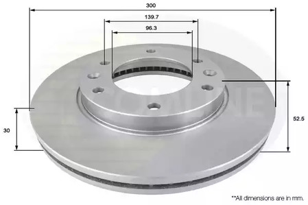 Тормозные диски COMLINE ADC2414V