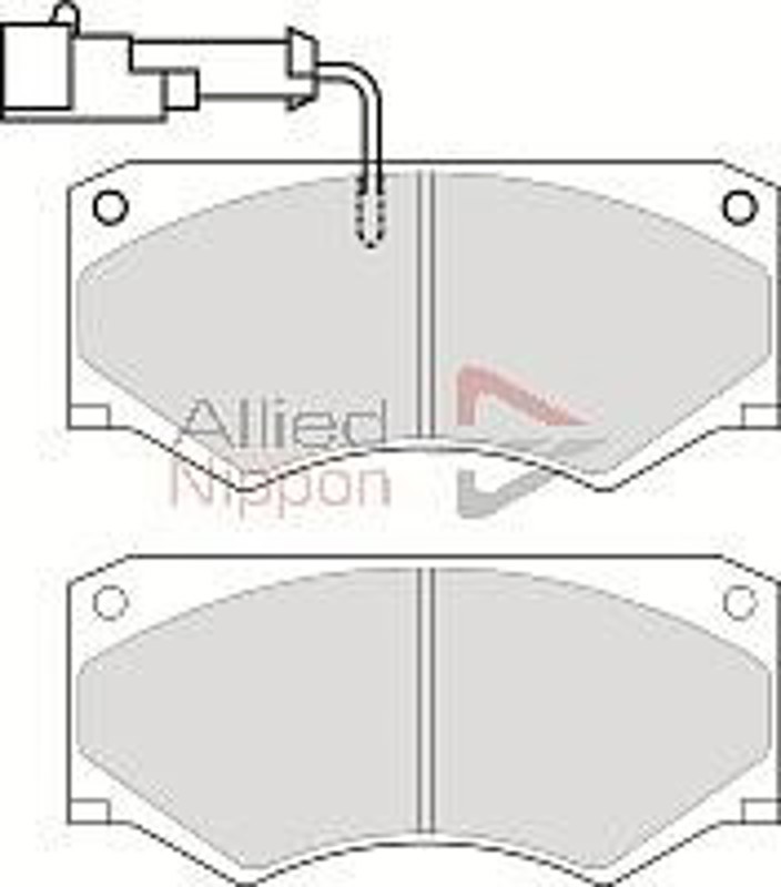 ADB11028 COMLINE Колодки тормозные дисковые