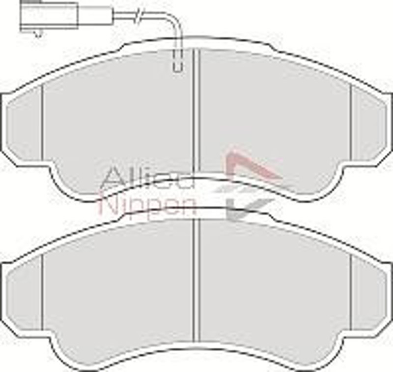 ADB11041 COMLINE Комплект тормозных колодок, дисковый тормоз