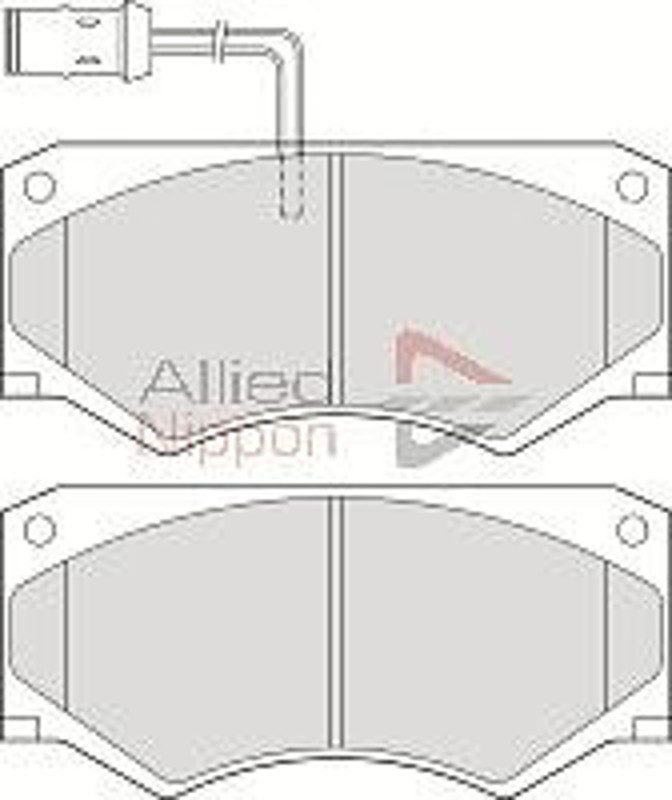 ADB11068 COMLINE Колодки тормозные дисковые