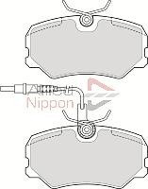 ADB1512 COMLINE Колодки тормозные дисковые