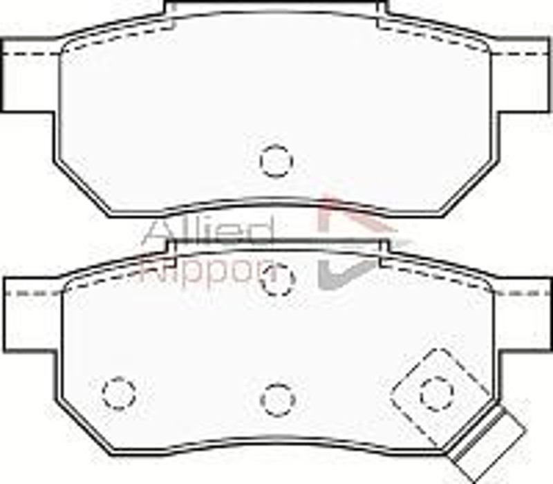 ADB3242 COMLINE Комплект тормозных колодок, дисковый тормоз