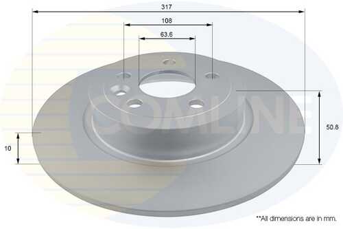 тормозные диски COMLINE ADC1286