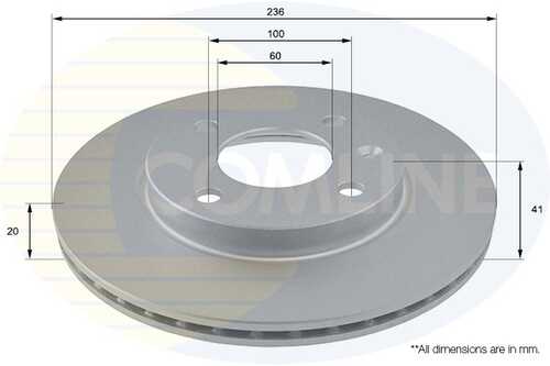 Тормозные диски COMLINE ADC2808V