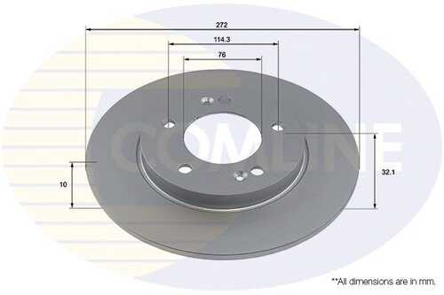 Тормозные диски COMLINE ADC4064