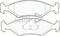 Комплект тормозных колодок, дисковый тормоз COMLINE CBP0118