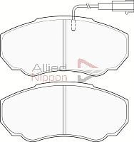 CBP11040 COMLINE Комплект тормозных колодок, дисковый тормоз